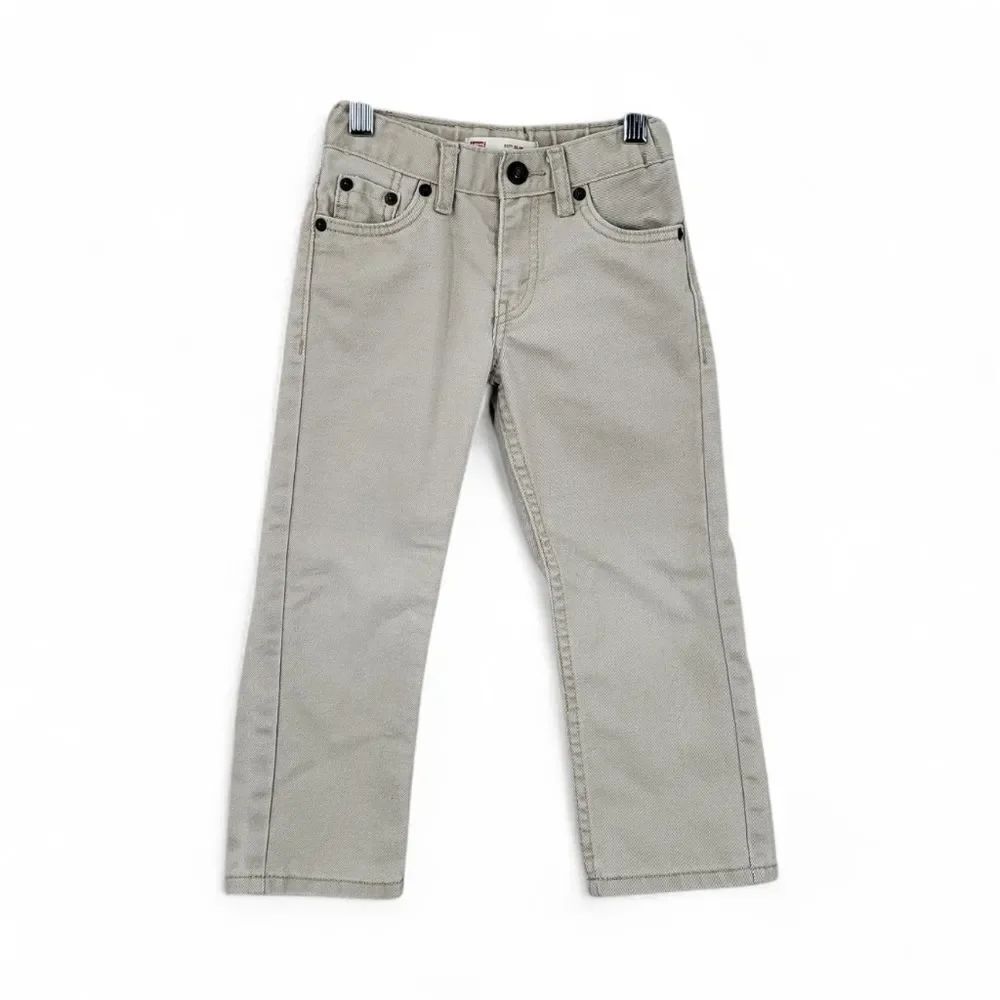 Levi's 511 Slim Kids Khaki Jeans Boys 4 Regular